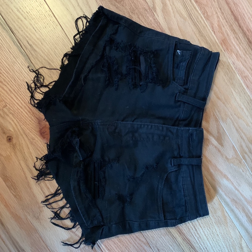 Distressed Kancan Shorts